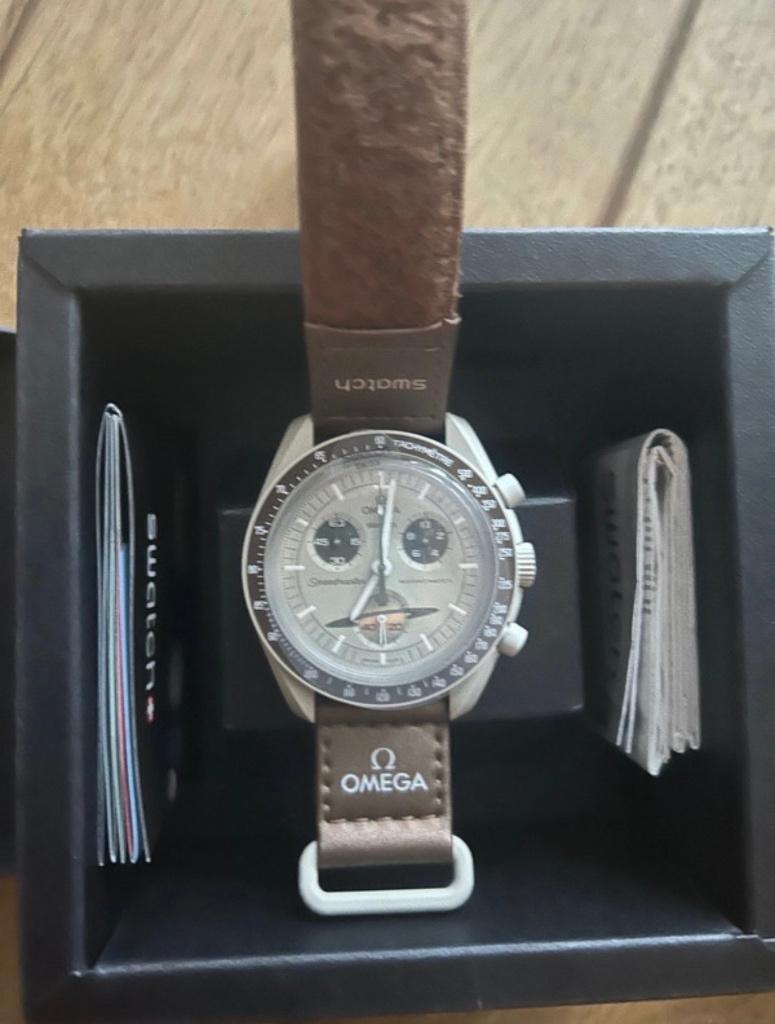 Montre Omega x Swatch neuve, Handtassen en Accessoires, Horloges | Heren, Nieuw, Polshorloge, Omega, Overige materialen, Ophalen
