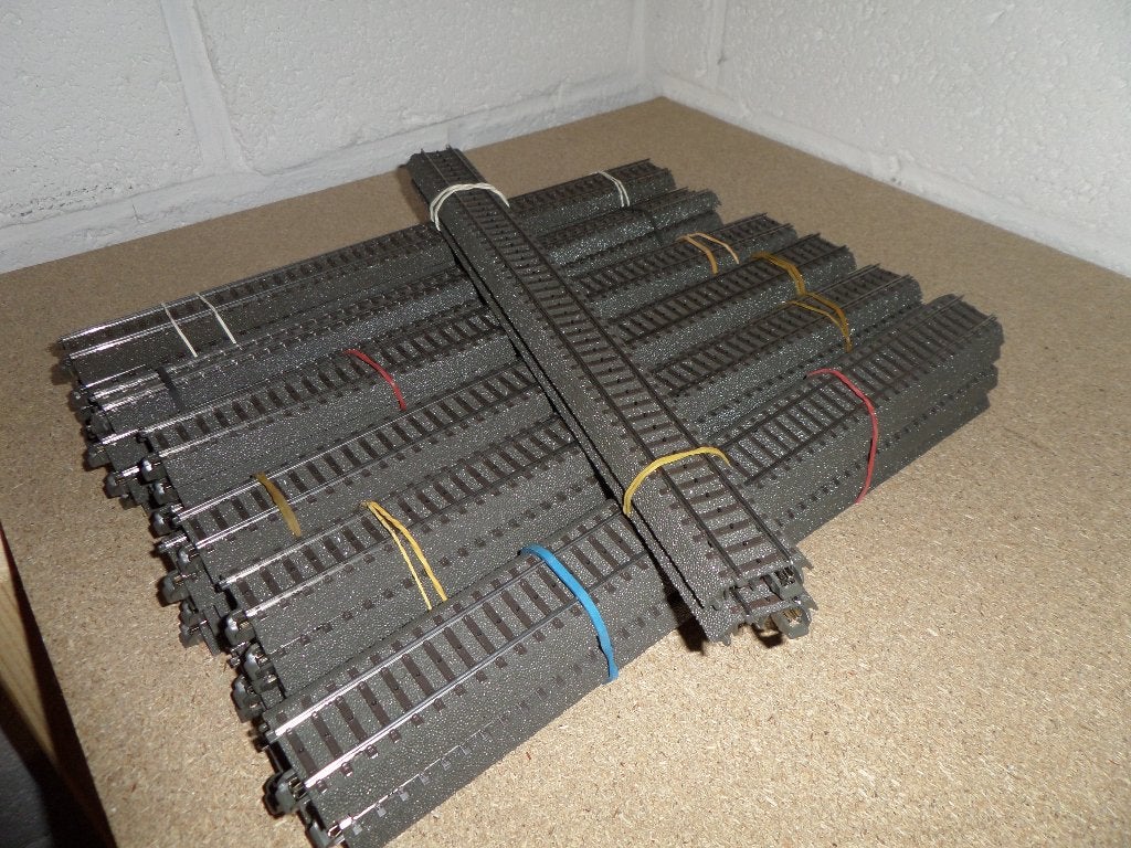MARKLIN HO 32 lange rails spoor C, Hobby en Vrije tijd, Modeltreinen | H0, Verzenden, Zo goed als nieuw, Rails