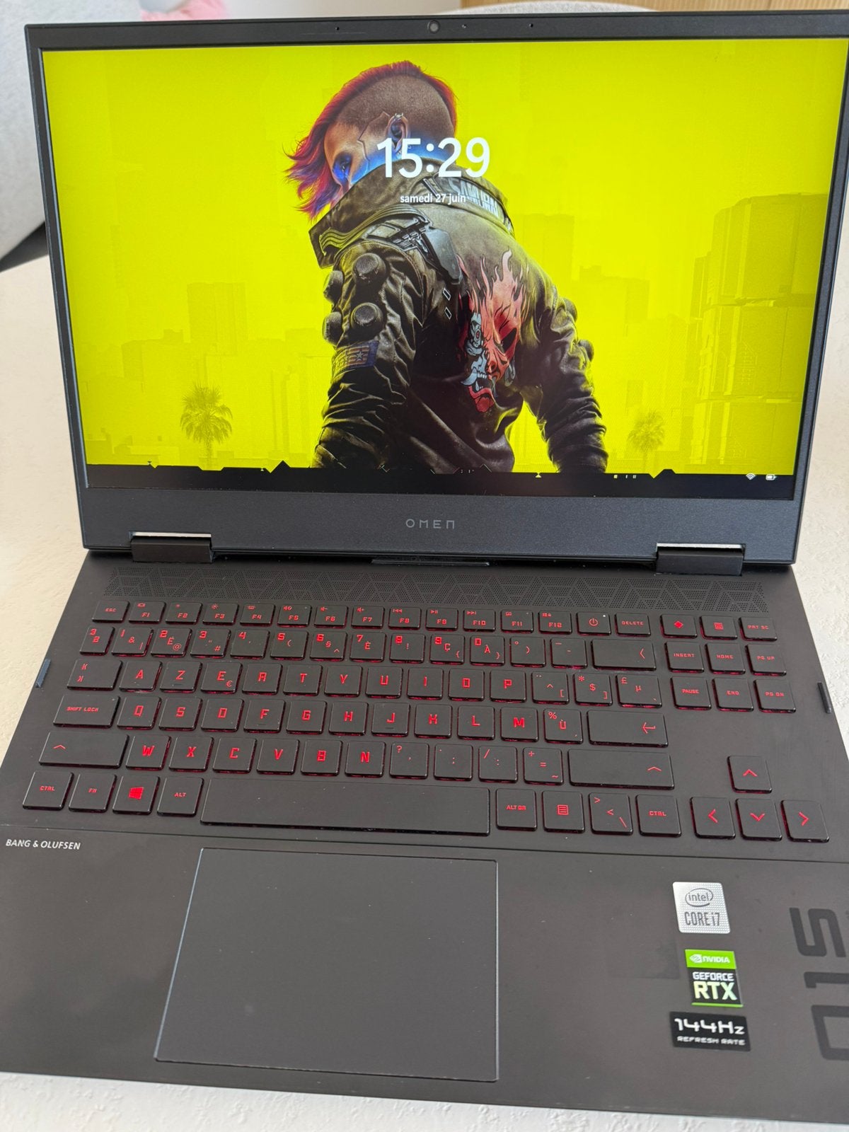 Pc portable gaming HP omen 15, Informatique & Logiciels, Comme neuf, Enlèvement, Gaming, SSD