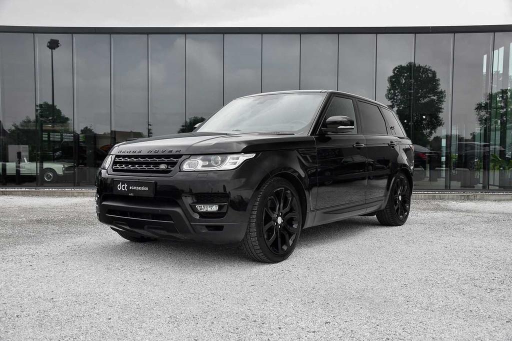 Land Rover Range Rover Sport 3.0 TDV6 HSE 22'Alu Pano Black, Auto's, Automaat, Gebruikt, 2993 cc, Zwart