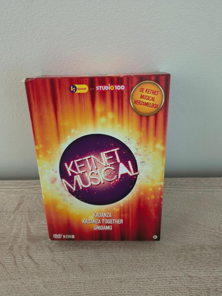 Dvd box Ketnet Musicals, Ophalen of Verzenden, Zo goed als nieuw, Boxset
