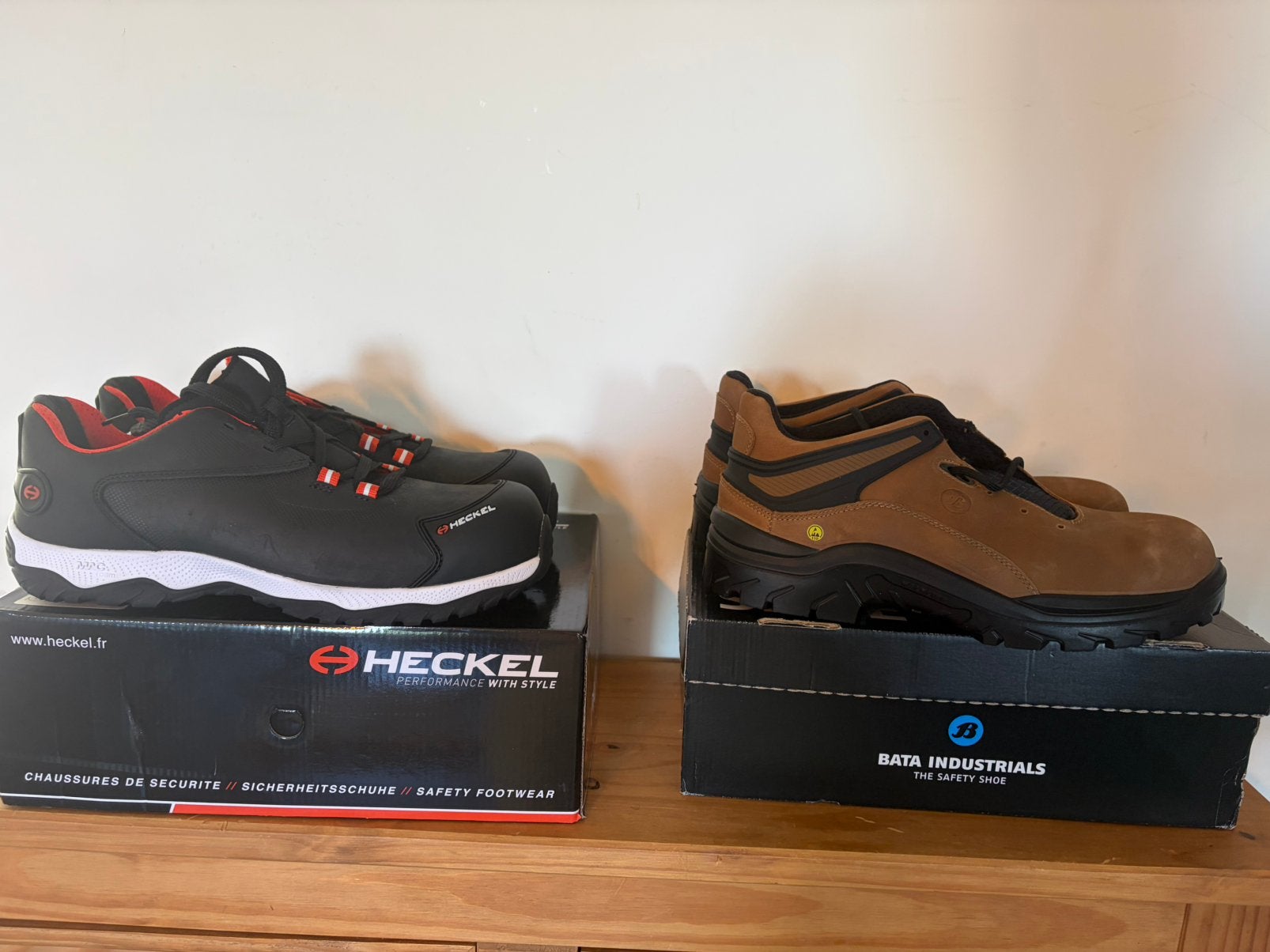 Splinternieuw werkschoenen 46, Bricolage & Construction, Vêtements de sécurité, Enlèvement, Comme neuf