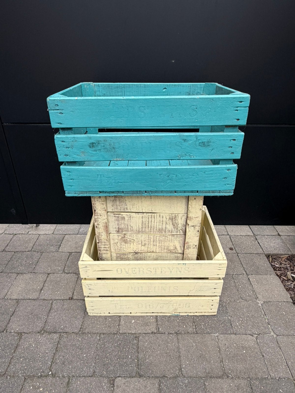 grandes boîtes/caisses en bois, Enlèvement, Utilisé, Bois