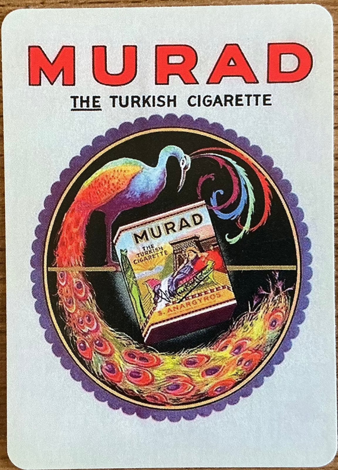 CIGARETTES SPOK MURAD, Enlèvement ou Envoi, Comme neuf, Carte(s) à jouer