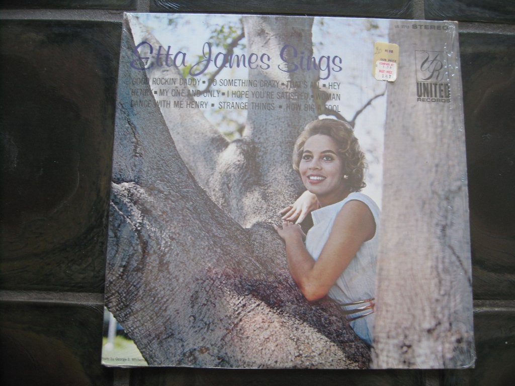 Etta James zingt LP van Amerikaanse makelij, Cd's en Dvd's, Vinyl | R&B en Soul, LP, Gebruikt, Funk, Ophalen of Verzenden