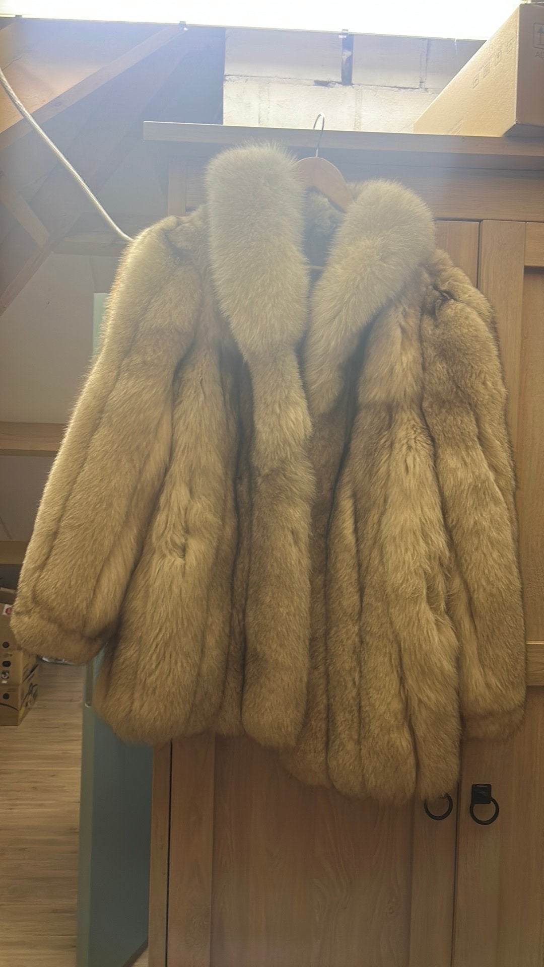 Prachtige bondmantel fox, Enlèvement, Comme neuf, Taille 38/40 (M)