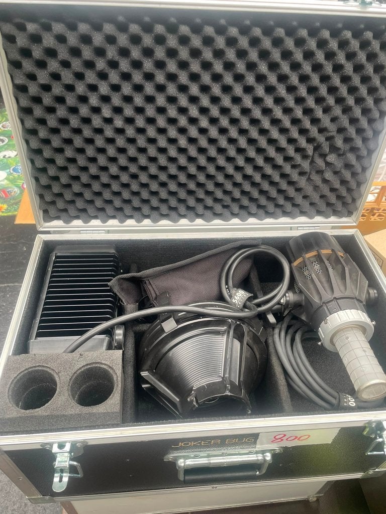 K5600 Joker Bug 800 HMI kit | Flight case + Softube, Softbox incluse, Enlèvement, Autres marques, Lampe ou Kit de flash