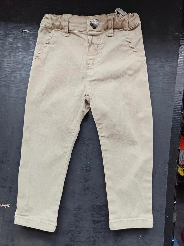 Beige lange broek, Kinderen en Baby's, Babykleding | Maat 80, Ophalen, Zeeman, Broekje, Zo goed als nieuw