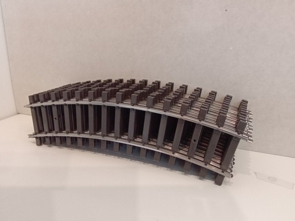Lot Märklin Spoor 1 gebogen rails 5922   10 stuks., Hobby en Vrije tijd, Ophalen of Verzenden, Zo goed als nieuw, Rails, Märklin