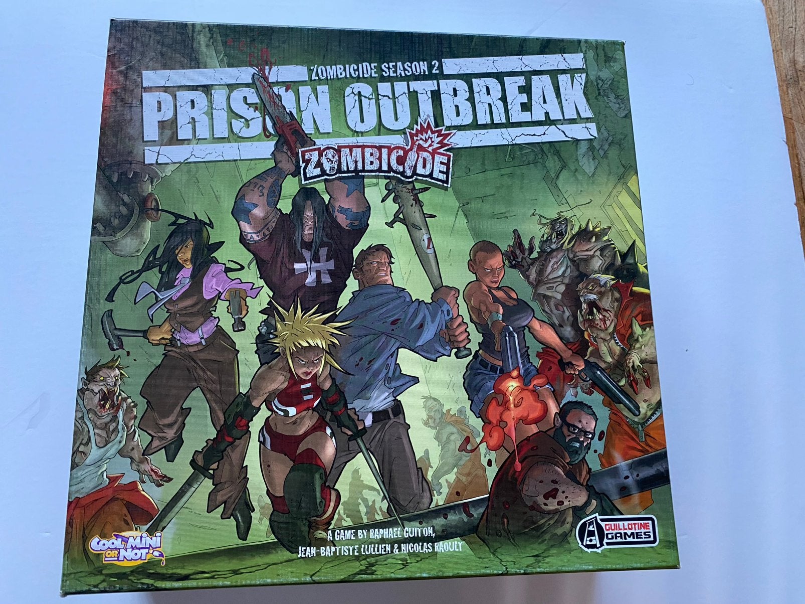 Zombicide Prison Outbreak S2 (EN) - Figurines peintes, Hobby & Loisirs créatifs, Enlèvement ou Envoi, Comme neuf