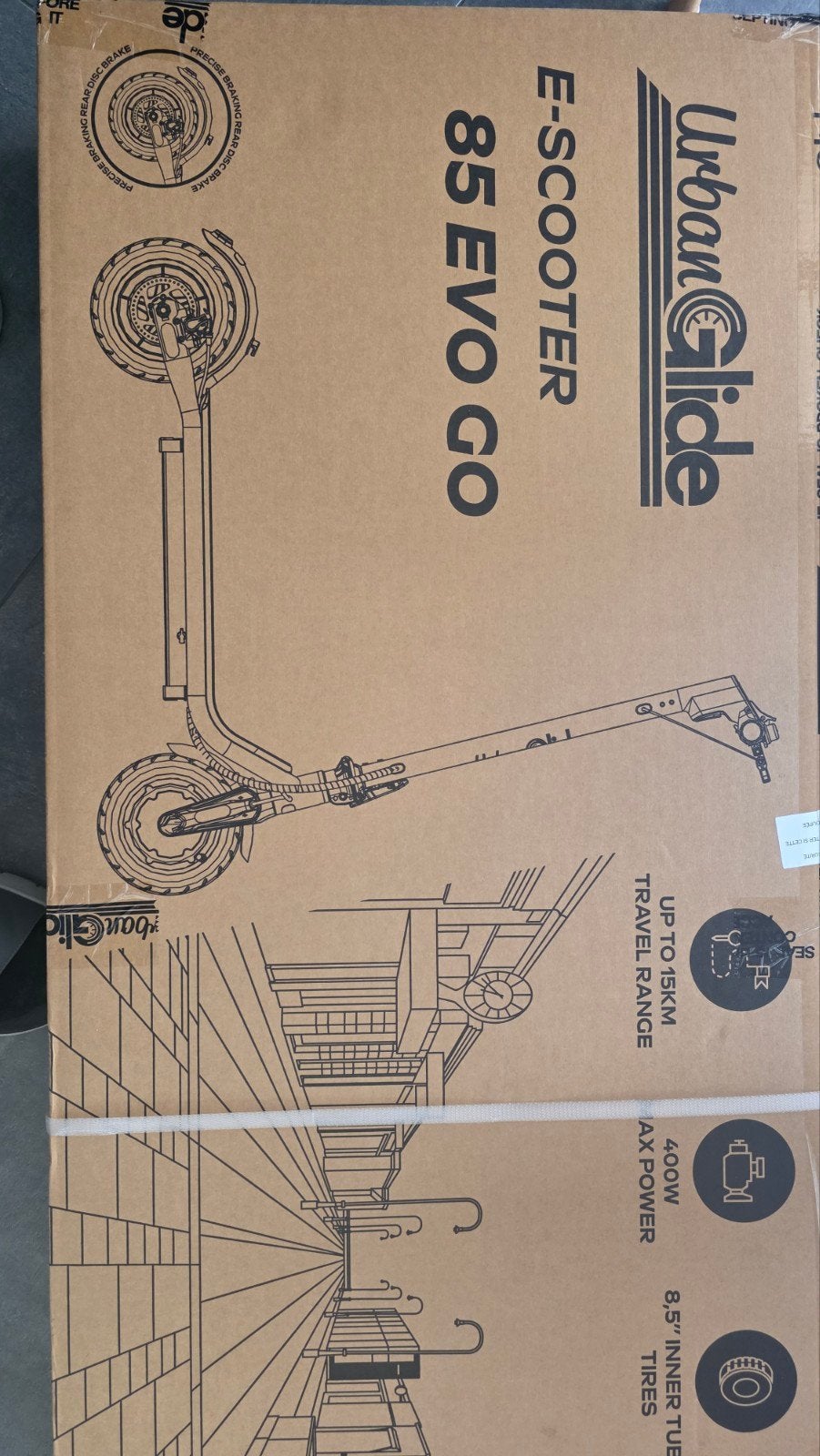 E Step Urban Glide EV 85, Fietsen en Brommers, Steps, Ophalen, Nieuw