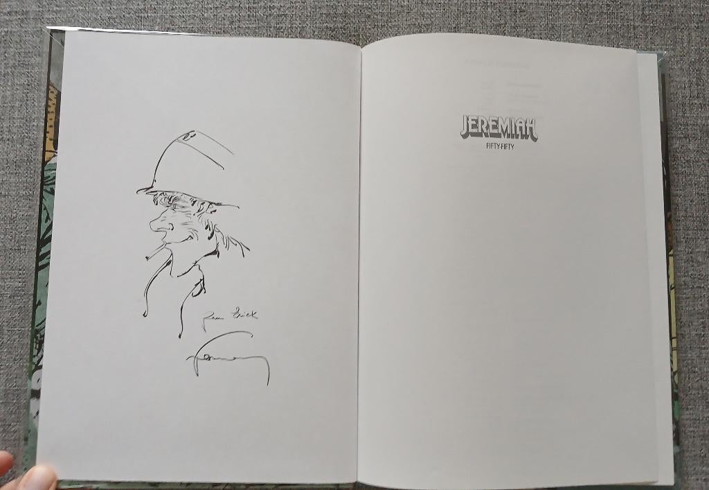 BD Jeremiah 30 Hermann dédicacé EO Neuf, Boeken, Eén stripboek, Ophalen of Verzenden, Nieuw, Hermann.