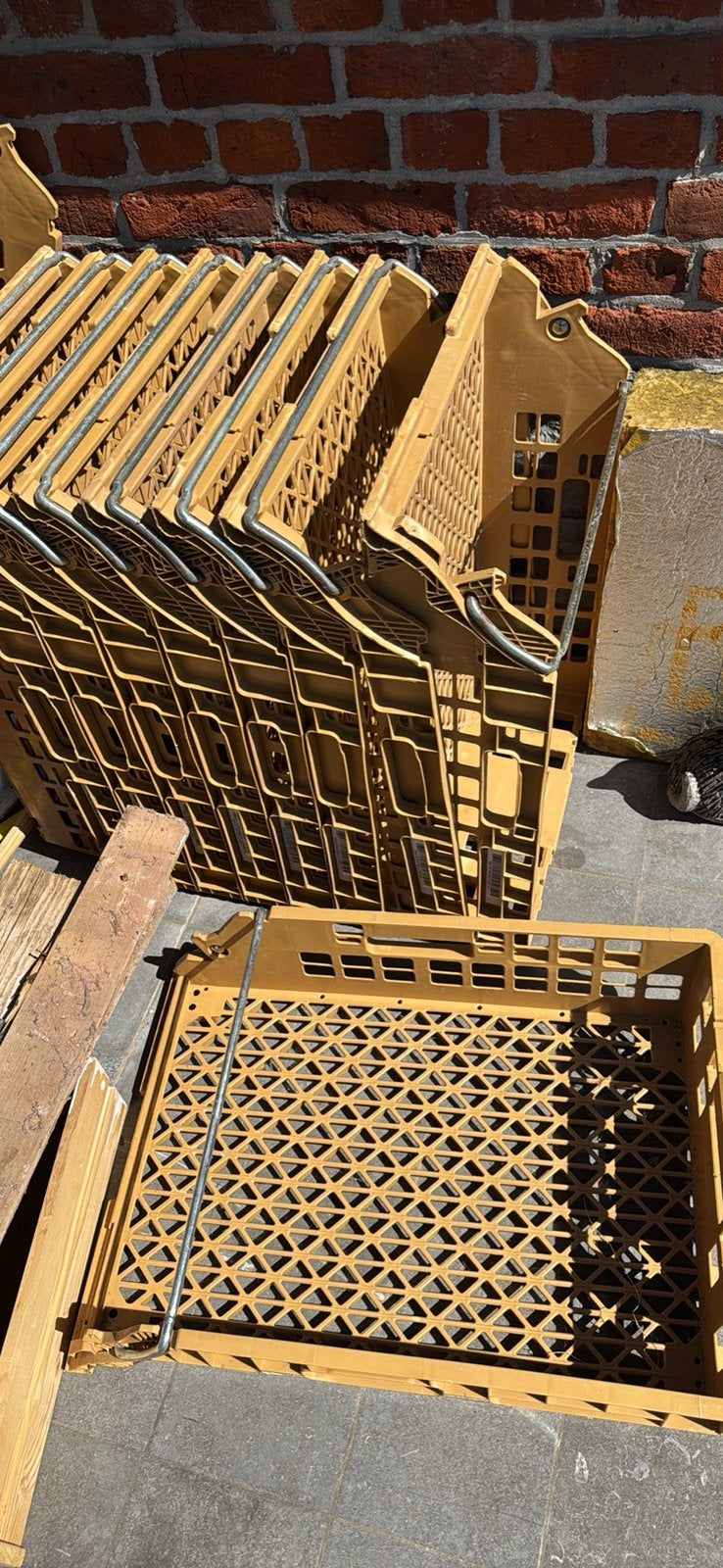 Lot de 10 paniers brobans, Doe-het-zelf en Bouw, Kratten en Dozen, Ophalen, Gebruikt