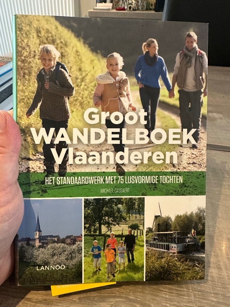Groot wandelboek Vlaanderen, Boeken, Ophalen, Zo goed als nieuw