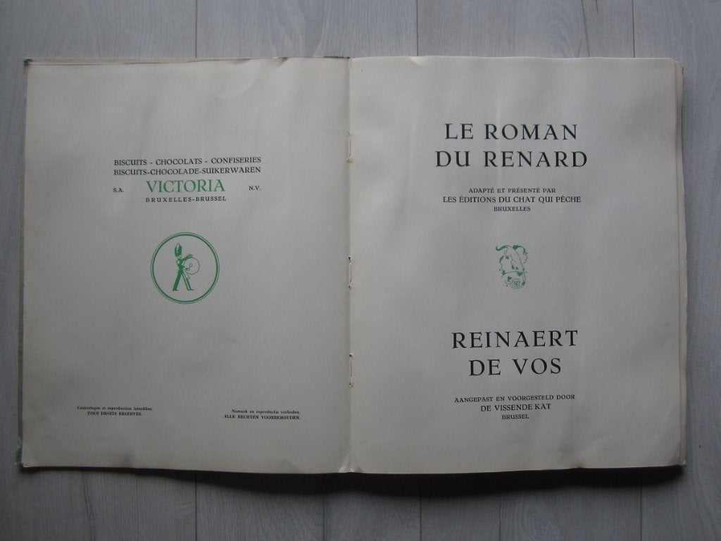 Chocolat Victoria - Le Roman du Renard, Verzamelen, Ophalen of Verzenden