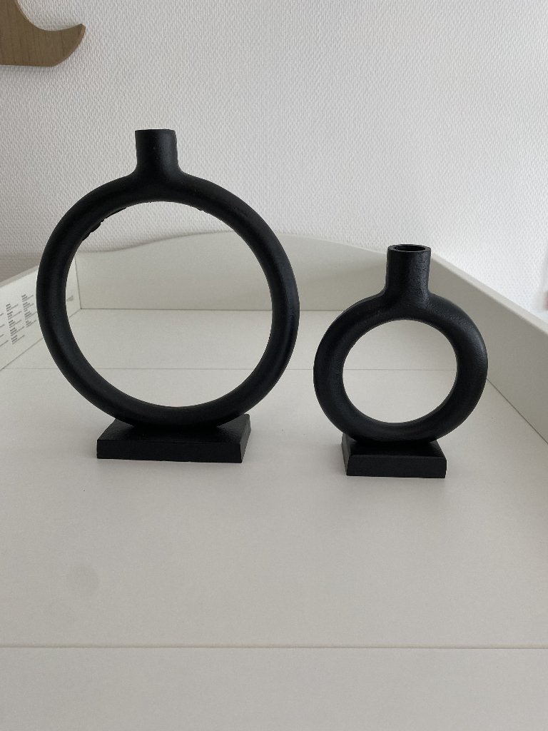 2 bougeoirs, Antiquités & Art, Enlèvement, Autres matériaux