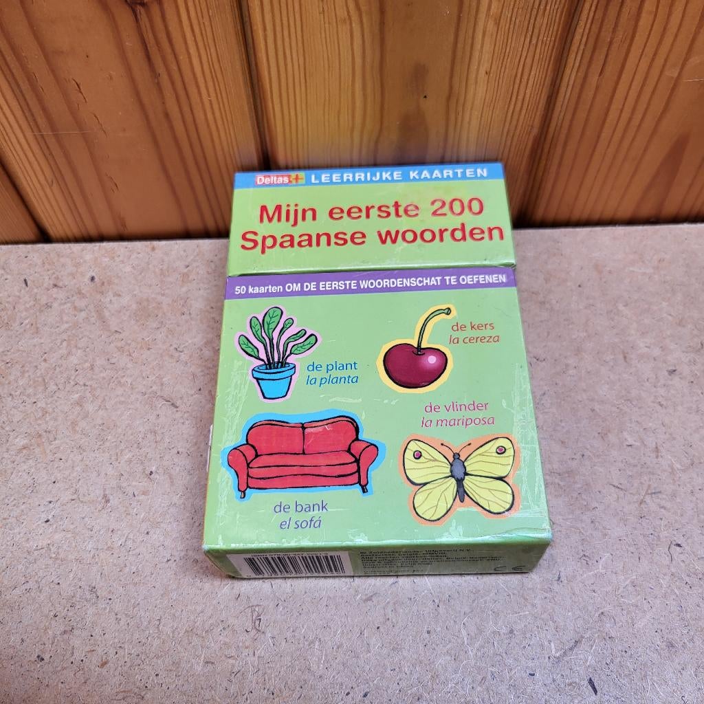 Leerrijke kaarten: Mijn eerste 200 Spaanse woorden, Ophalen of Verzenden, Taal en Lezen