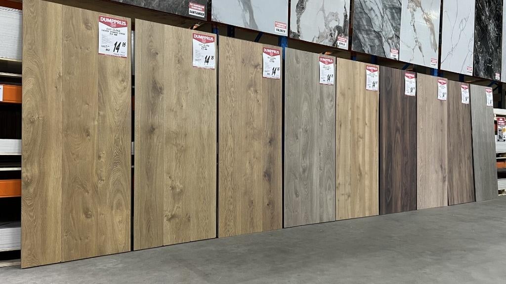Duurzame vloeren | vloer | vloeren | PVC | waterbestendig, Doe-het-zelf en Bouw, Vloerdelen en Plavuizen, Nieuw, Laminaat, Overige materialen