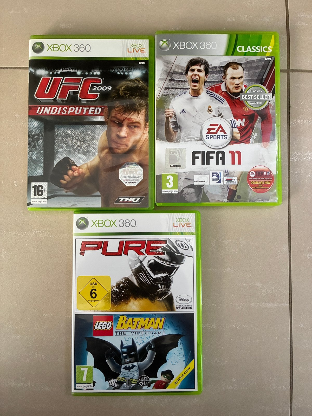Xbox 360 games kopen of ruilen, Ophalen, Zo goed als nieuw
