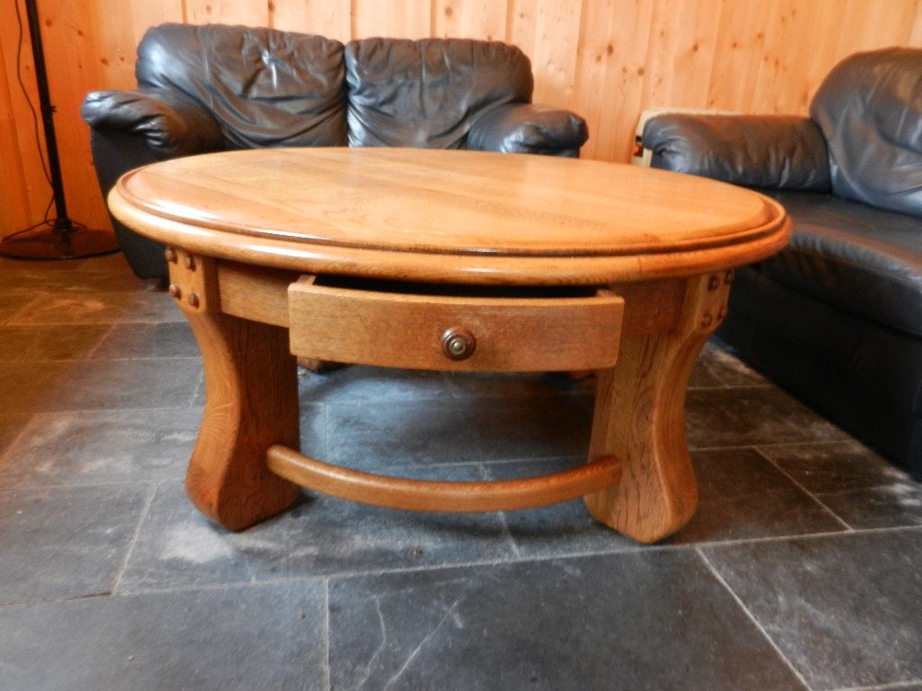Salontafel, Huis en Inrichting, Tafels | Salontafels, Ophalen, Gebruikt, 100 tot 150 cm, 50 tot 75 cm