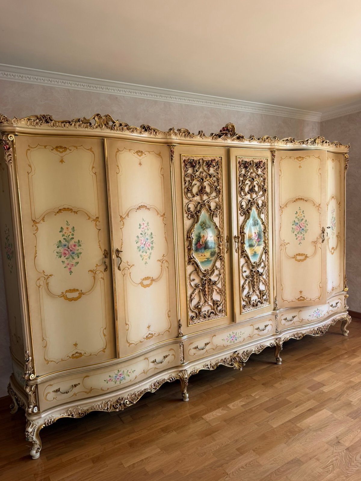 Barok slaapkamer komplekt, Ophalen, Zo goed als nieuw