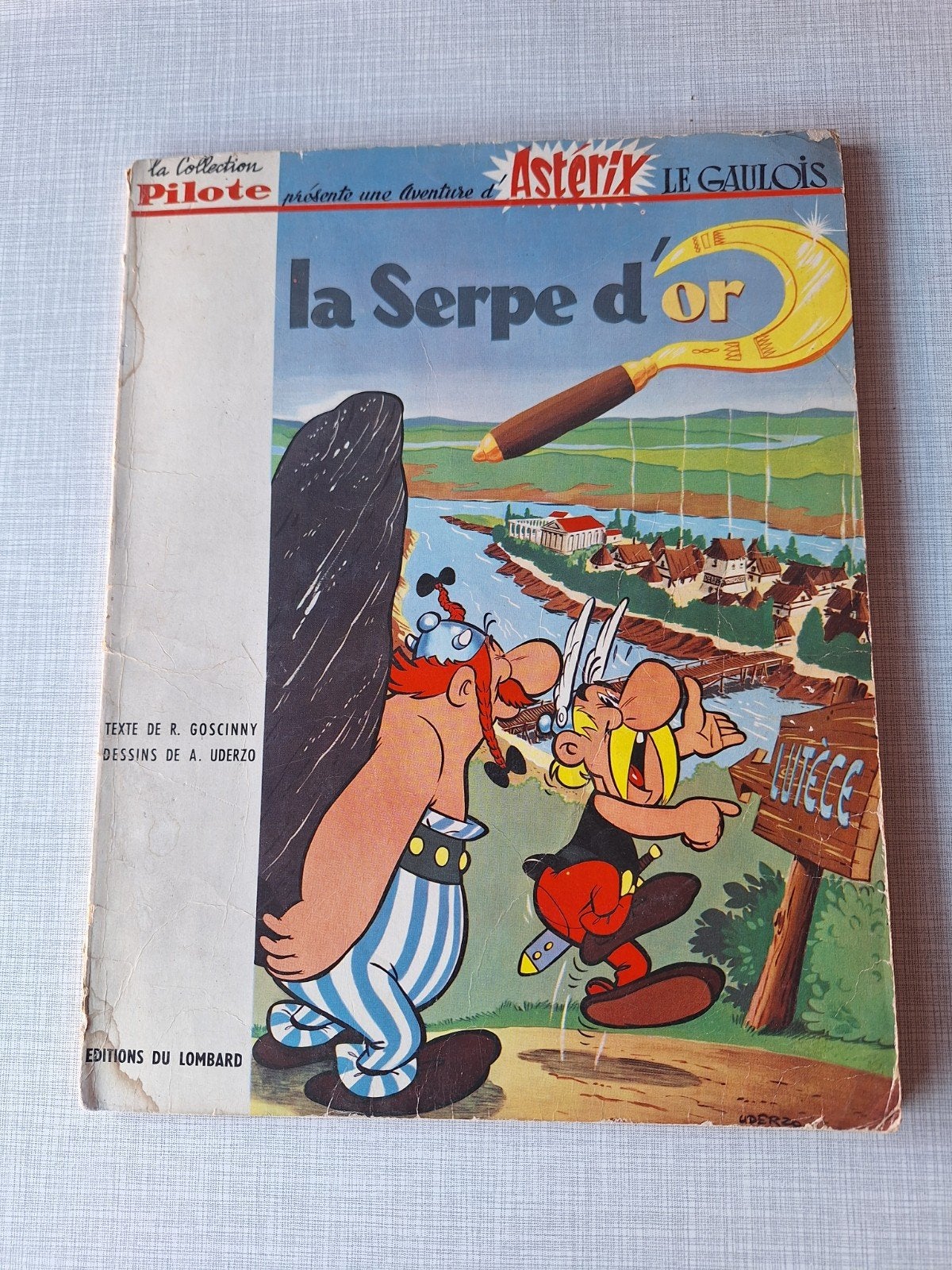 rare eo belge 1962 . pilote asterix et la serpent d'or, Enlèvement ou Envoi