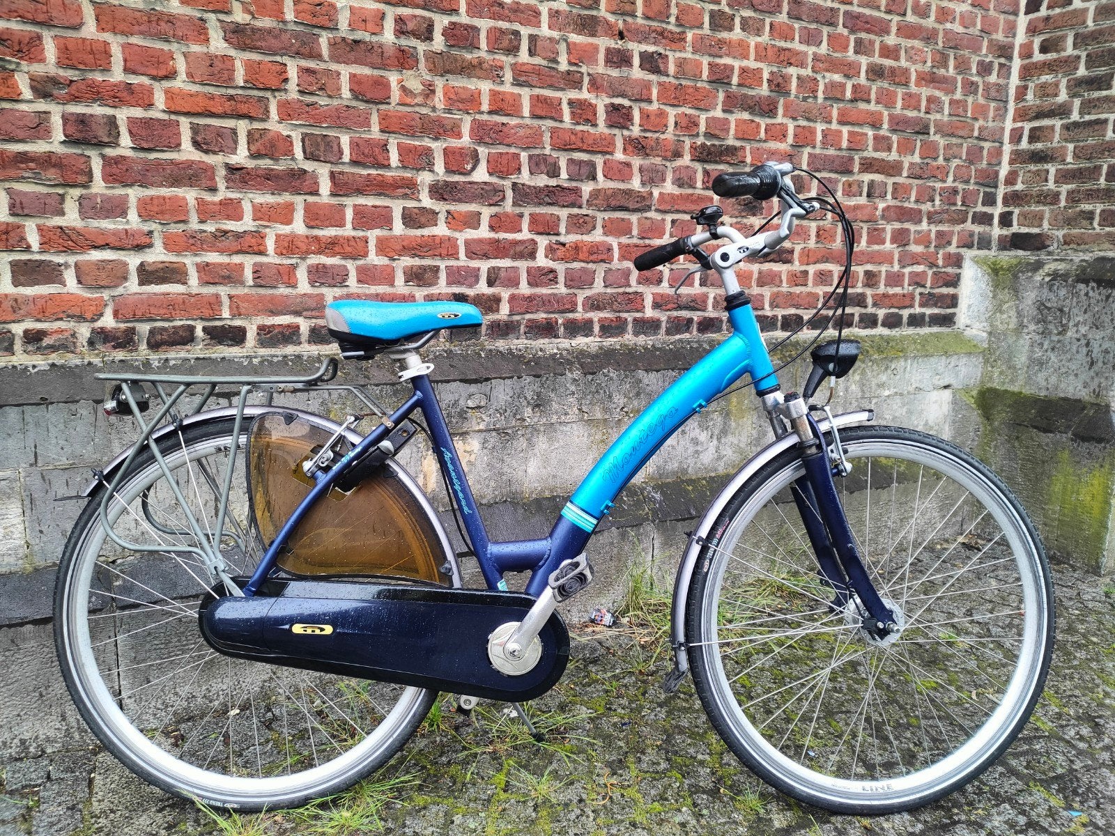 damesfiets meisjesfiets studentenfiets stadsfiets studentenf, Fietsen en Brommers, Velgrem, Versnellingen, Zo goed als nieuw, 50 tot 53 cm