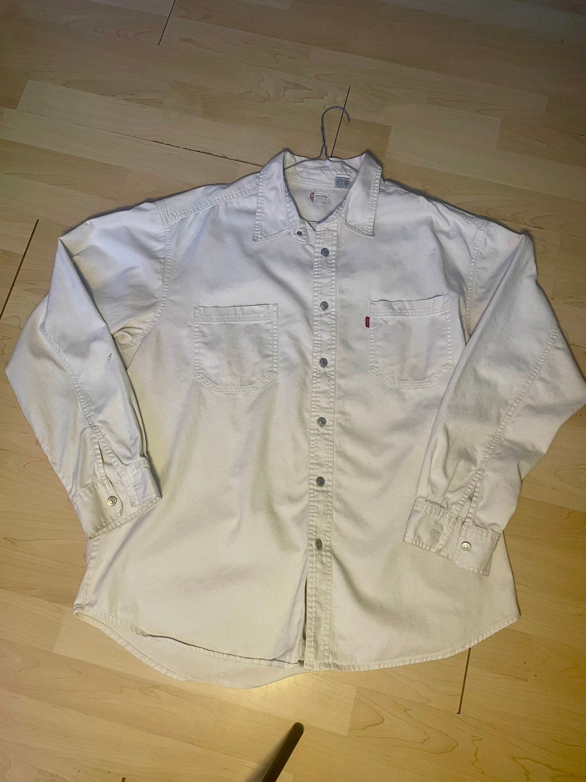 Chemise Levi’s (XL), Enlèvement ou Envoi, Comme neuf, Blanc