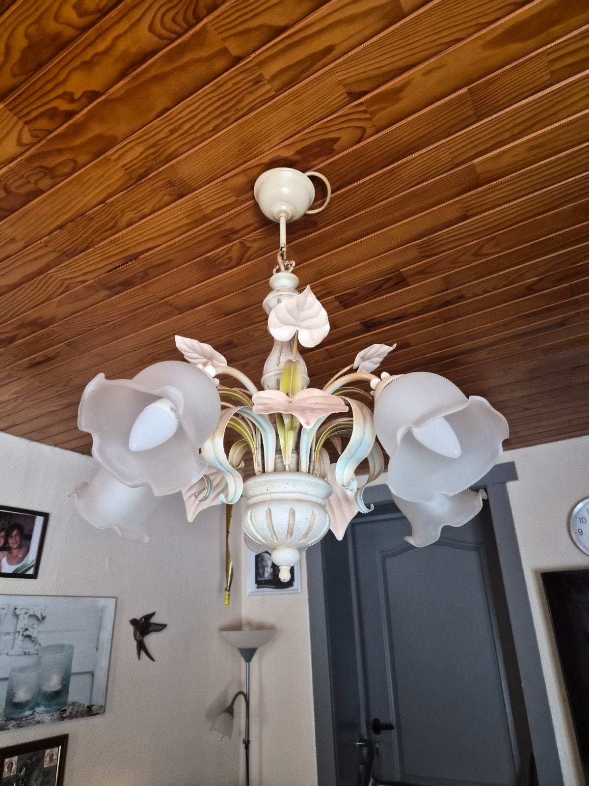 lustre vintage, Enlèvement, Verre