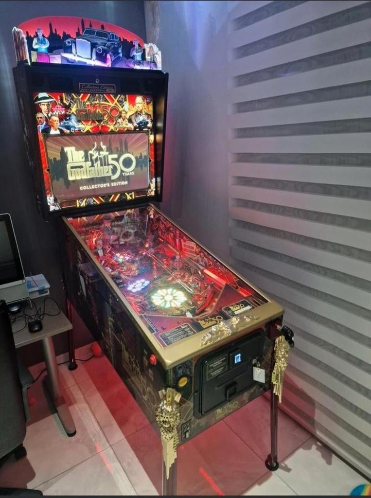 Flipper The Godfather Collectors Edition 

Art Blades, Verzamelen, Automaten | Flipperkasten