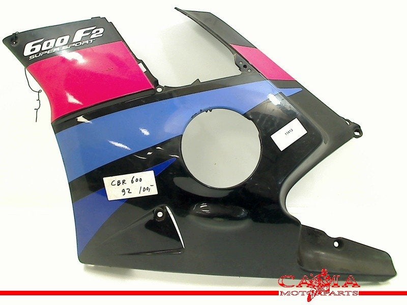CARENAGE GAUCHE CBR 600 F 1991-1994 (CBR600F CBR600F2 PC25), Dhr. S. di Majo, Utilisé, Info@cama-motorparts.nl, P.J. Troelstraweg 8 8
3144 CX  MAASSLUIS, NL