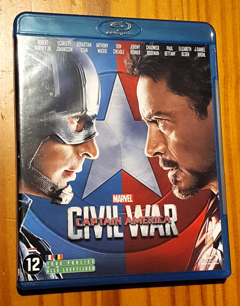 Blu-ray Civil War, Envoi, Utilisé
