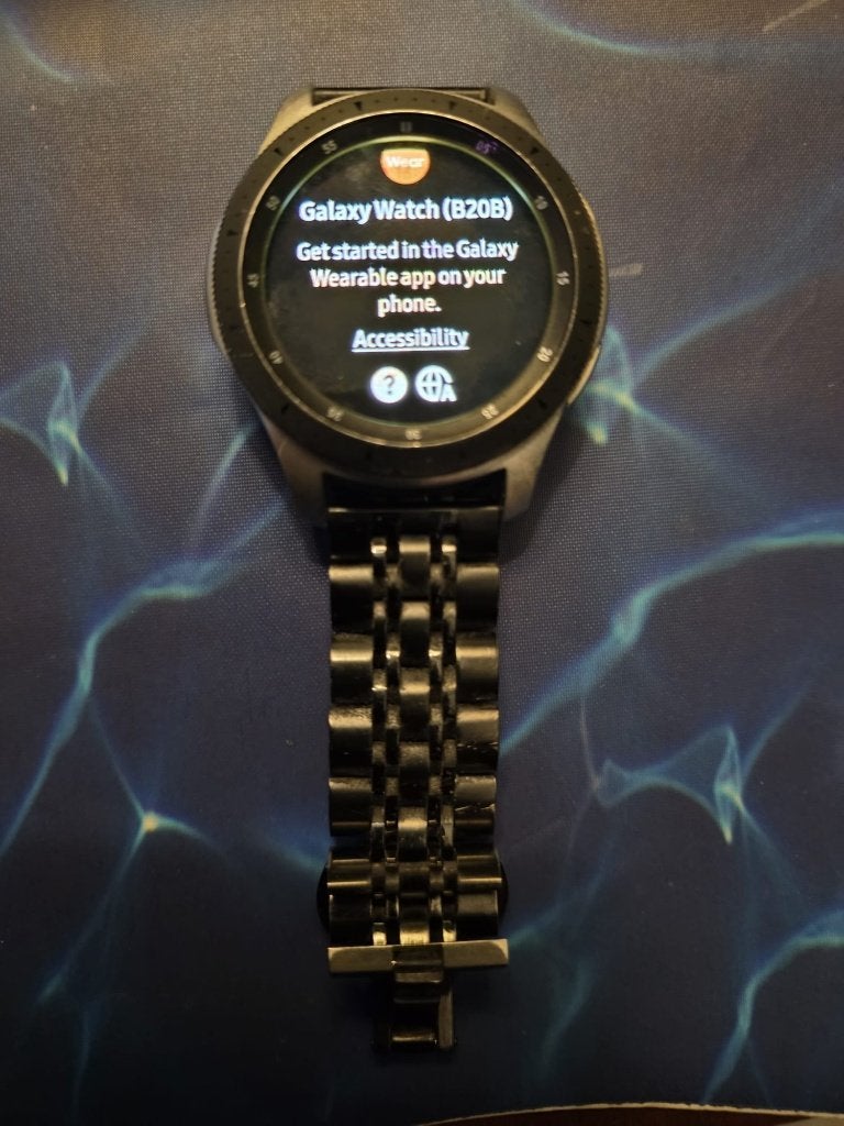 Samsung Galaxy Watch4 Classic - heren en dames - 46mm + …, Ophalen, Hartslag, Zwart, Android