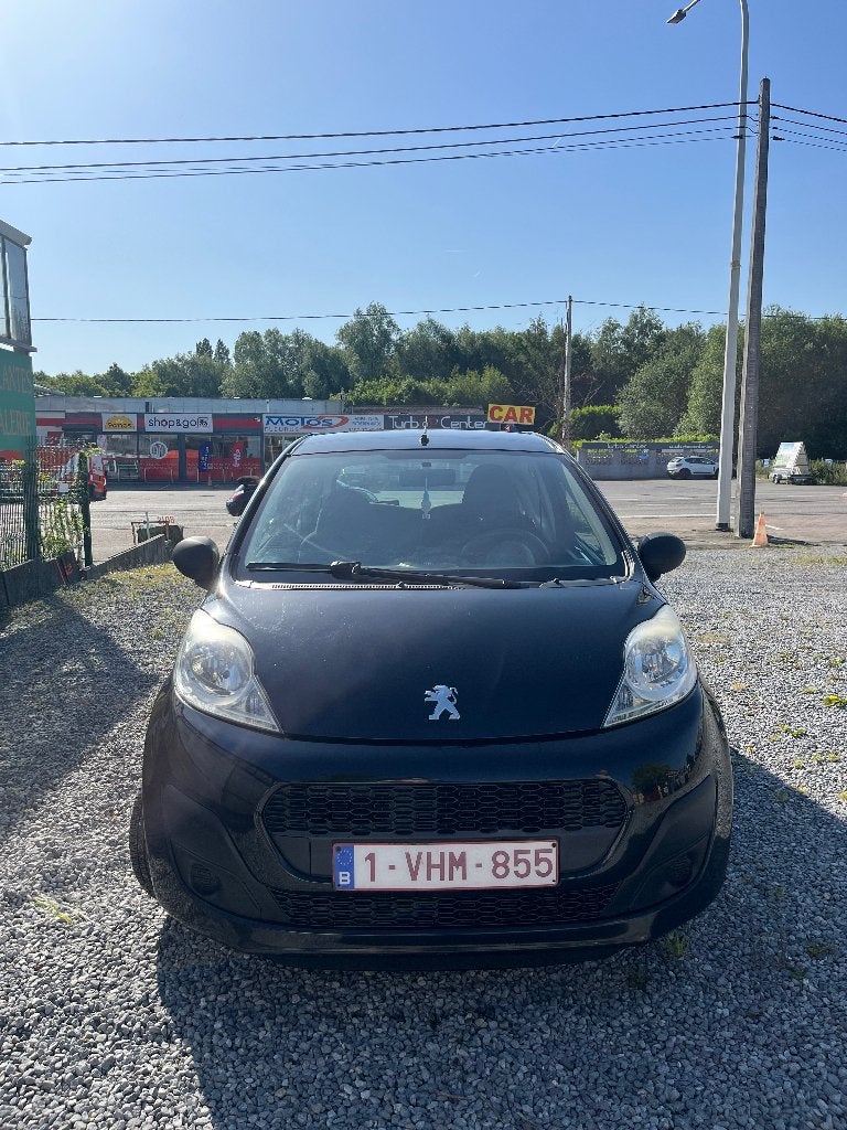 Peugeot 107, Auto's, Peugeot, 4 zetels, Stof, Zwart, Zwart