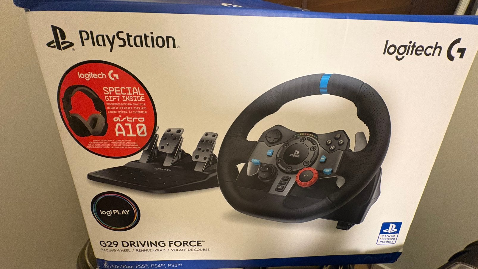 G29 driving force playstation, Ophalen, Zo goed als nieuw
