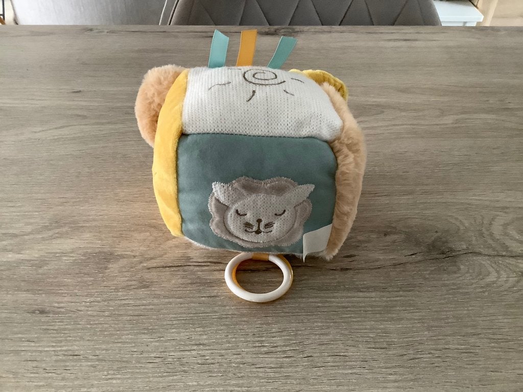 Baby Small Foot pluche kubus, Kinderen en Baby's, Ophalen of Verzenden, Zo goed als nieuw, Overige typen