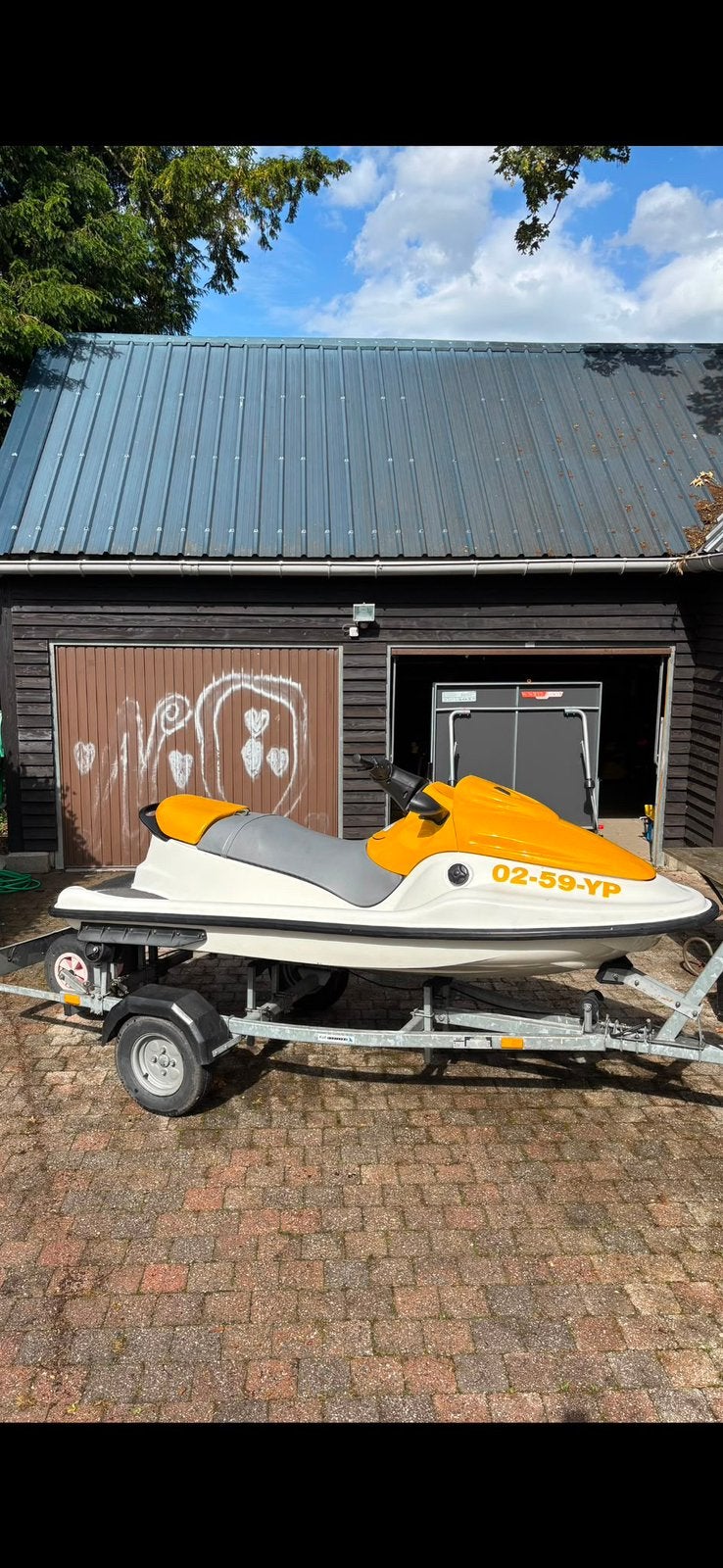Jetski 700cc met aanhanger., Watersport en Boten, Jetski's en Waterscooters, Ophalen
