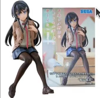 Figurine de collection d'anime Mai Sakurajima (14 cm), Enlèvement ou Envoi, Neuf