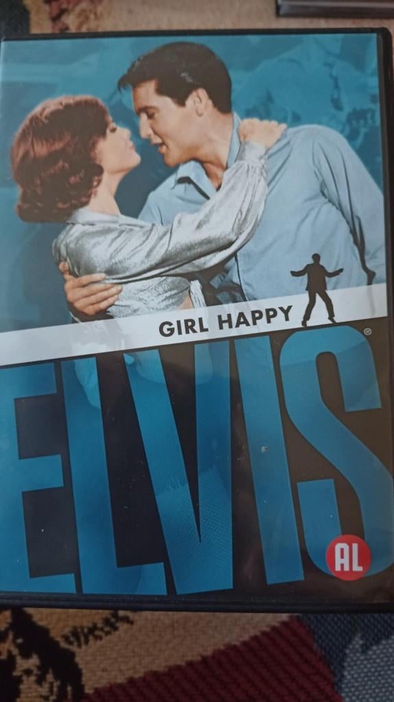 Girl happy met Elvis Presley, Gary Crosby, Shelley Fabares., Cd's en Dvd's, Alle leeftijden, Ophalen of Verzenden, Zo goed als nieuw