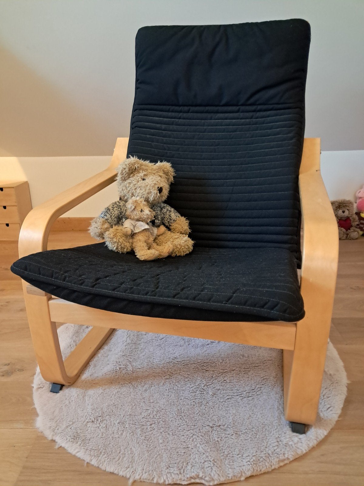 ikea poang armstoel, Enlèvement
