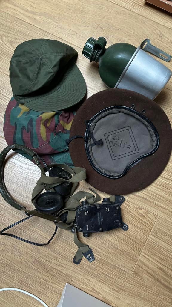 lot ABL, Enlèvement ou Envoi, Armée de terre, Casque ou Béret