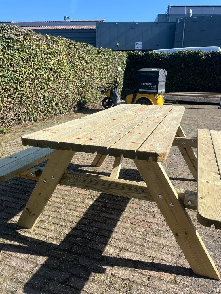 prachtige picknicktafels, Tuin en Terras, Nieuw, Ophalen of Verzenden, Inklapbaar, Rechthoekig