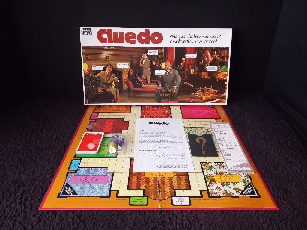 STOPZETTING VERZAMELING Cluedo, Enlèvement ou Envoi, Utilisé