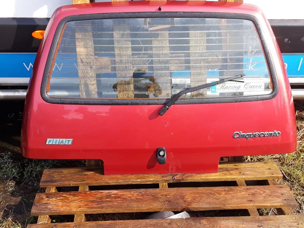 FIAT CINQUECENTO ACHTERKLEP BJ 93 TOT 98, Arrière, -, Haillon arrière, Utilisé