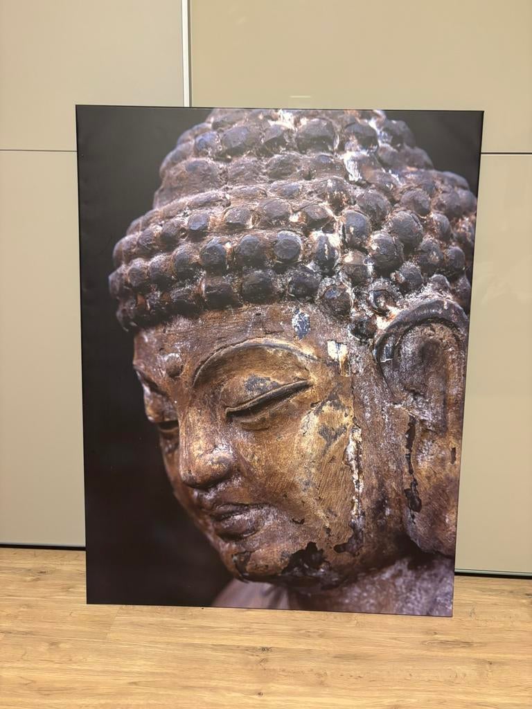 Budha op canvas, Ophalen, Zo goed als nieuw
