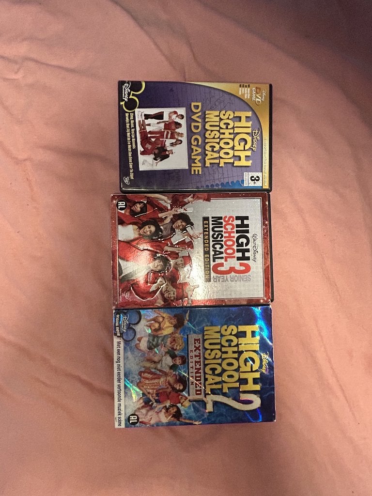 High School Musical DVD & Game Pakket, Enlèvement ou Envoi, Utilisé, Lecteur DVD