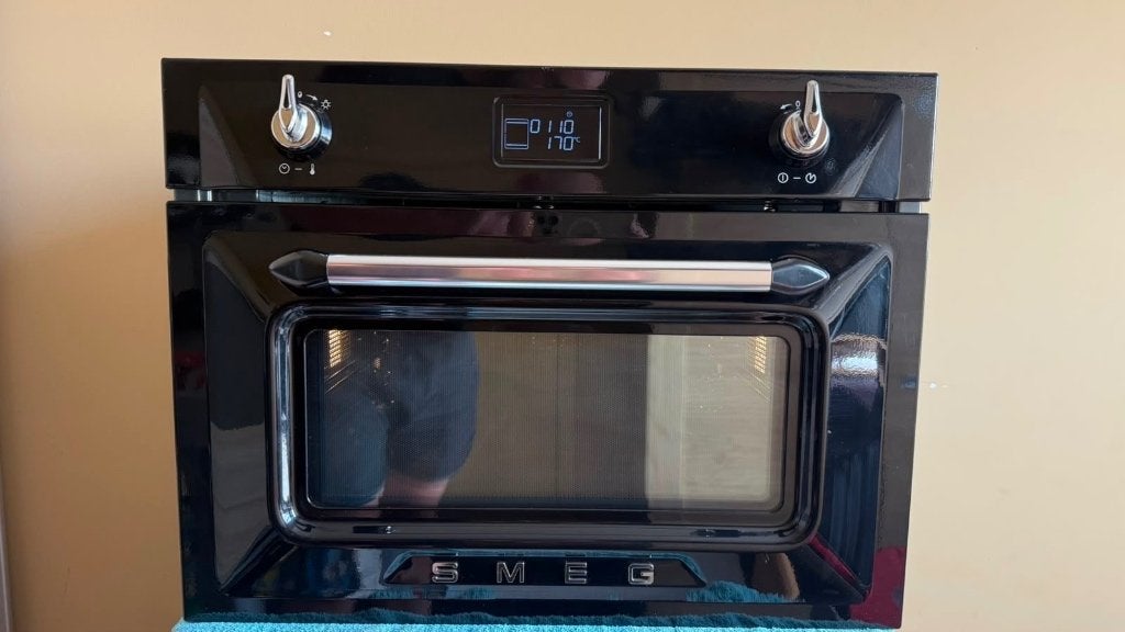 SMEG Combi Oven + Microgolf | 2019 | Topstaat, Elektronische apparatuur, Ophalen, Crisp, Gebruikt, Inbouw
