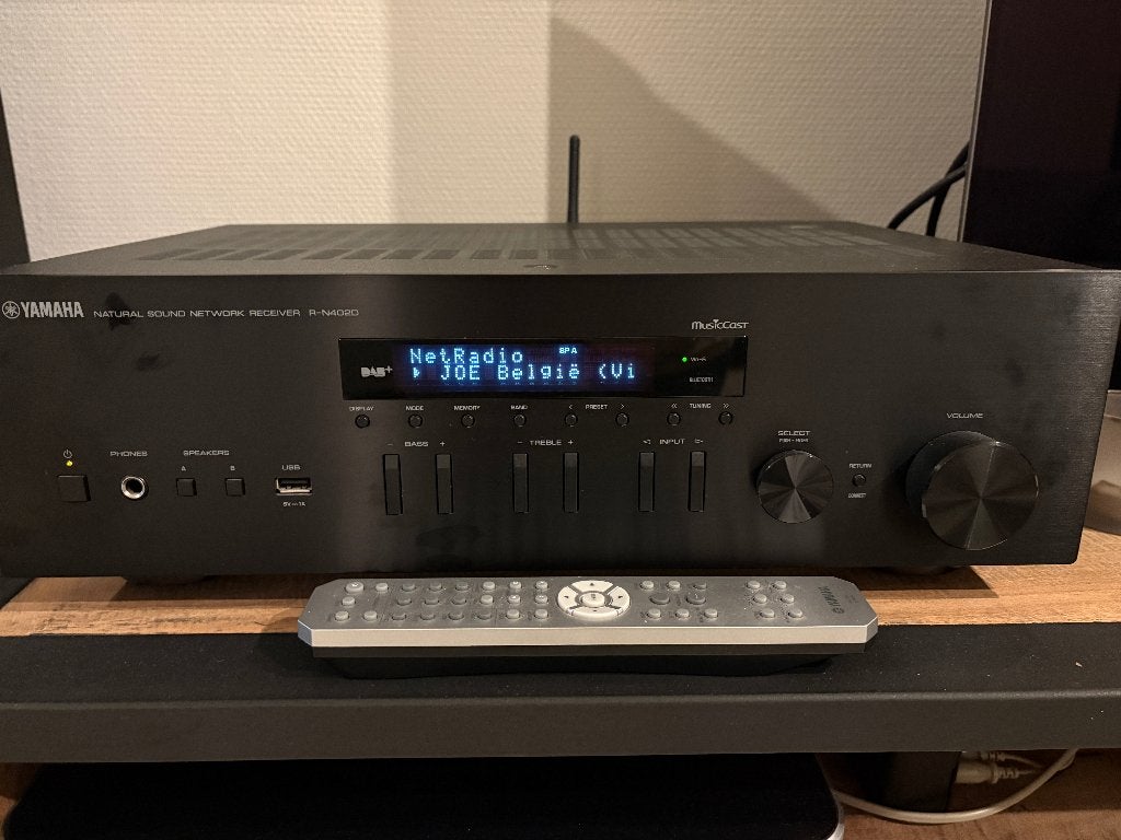 Yamaha R-N402D Stereo Netwerkreceiver (MusicCast & DAB+), Ophalen, Yamaha, Zo goed als nieuw, 60 tot 120 watt