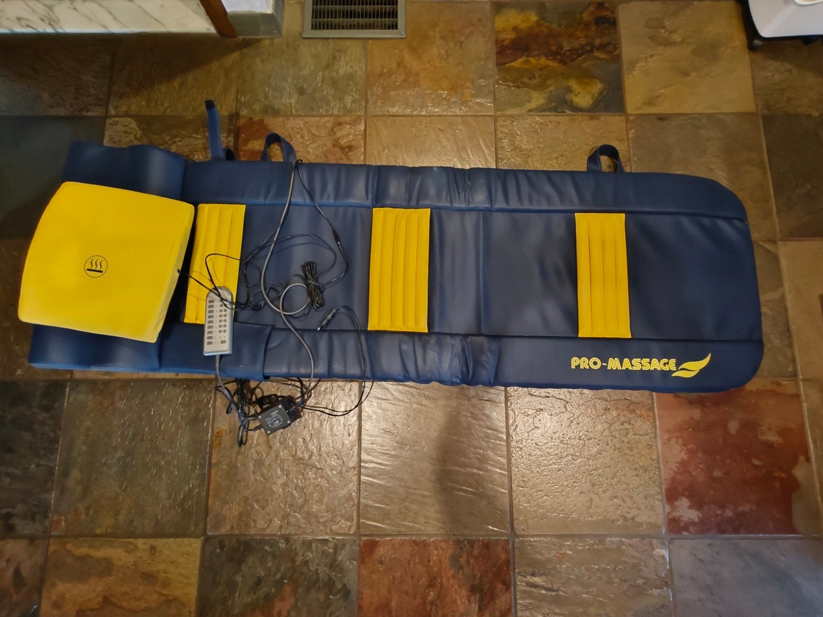 Massage matras, Ophalen