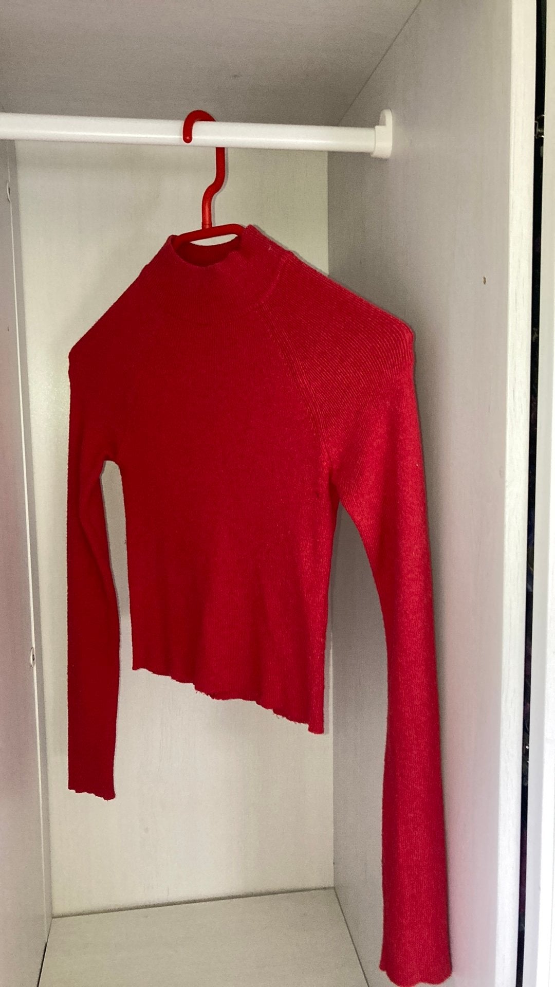Rode trui van Pull&bear, Kleding | Dames, Topjes, Ophalen of Verzenden, Zo goed als nieuw, Lange mouw, Maat 34 (XS) of kleiner